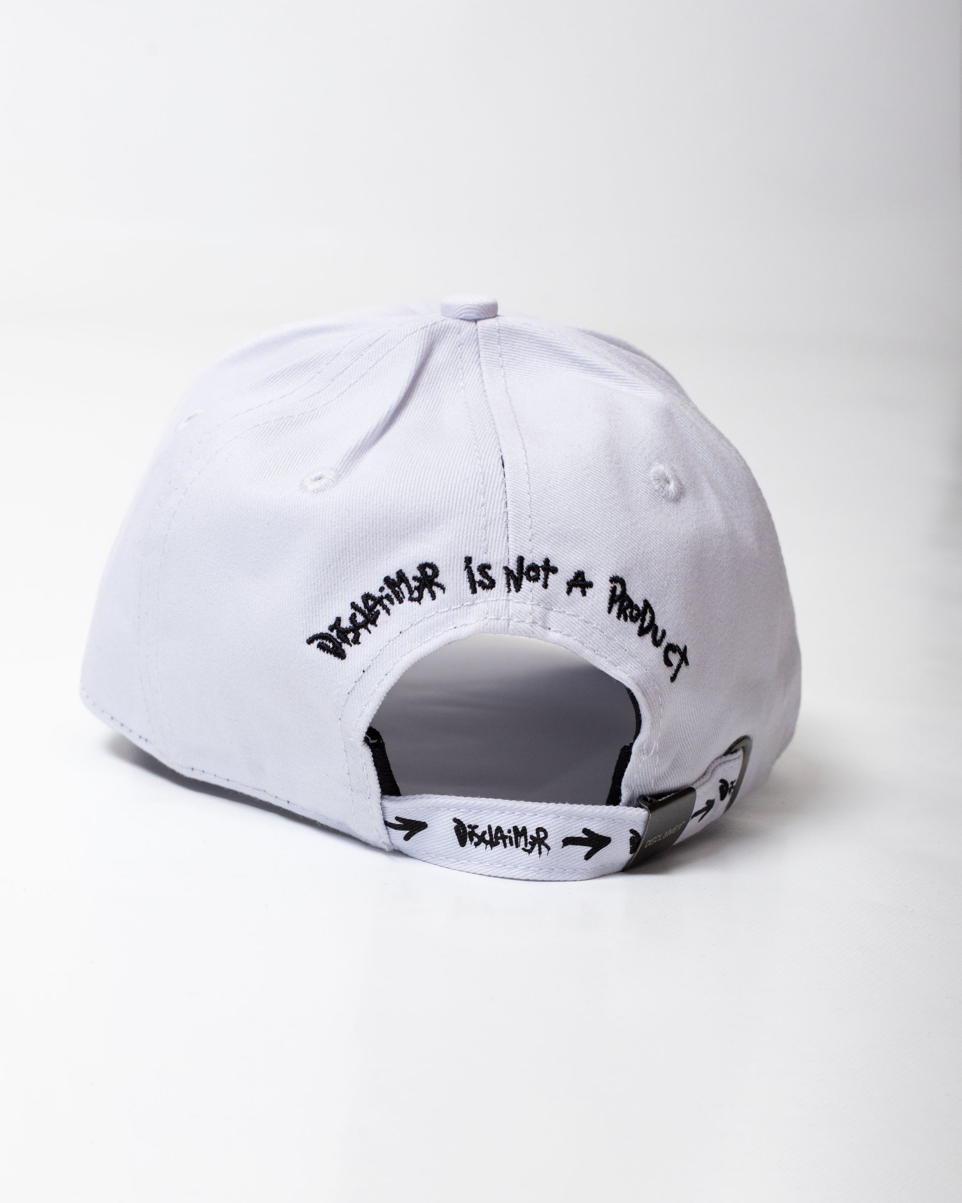 Cappello Disclaimer con visiera e logo in rilievo