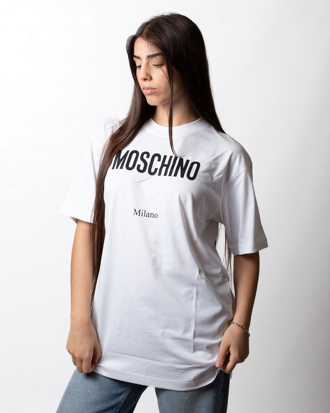 T-Shirt Moschino con logo basic