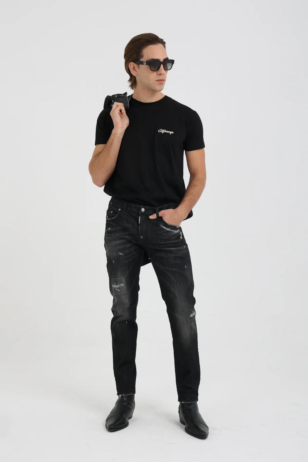 Jeans G2Firenze slim "Balck Symphony" uomo