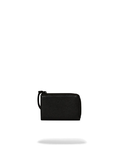 Portafoglio Sprayground nero fly knit mouth zip-out wallet