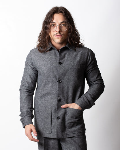 Giacca Daniele Alessandrini in misto lana uomo