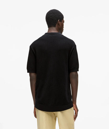 Camicia Karl Lagerfeld Jeans in maglia traforata uomo
