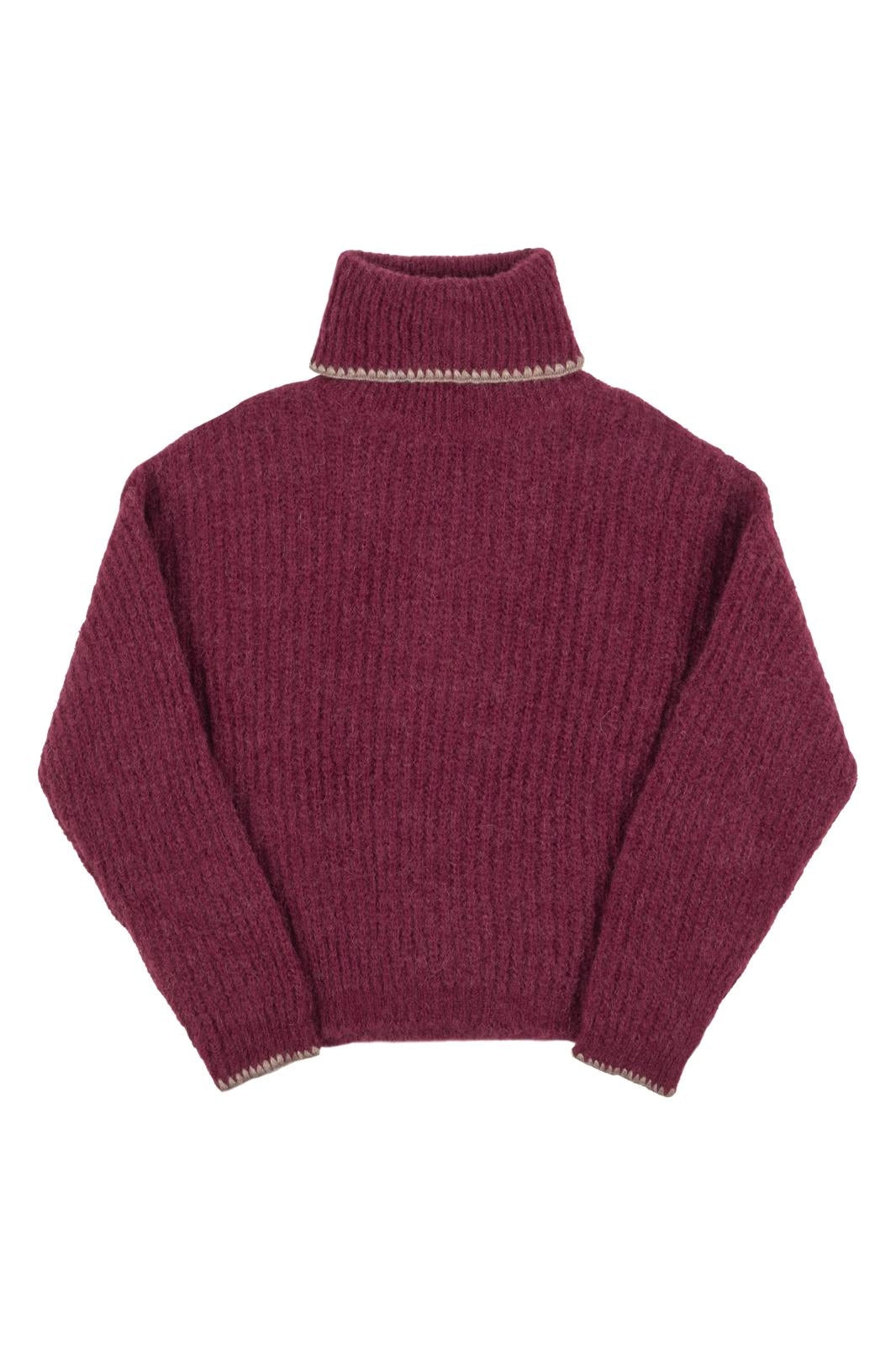 Maglia Nenette lupetto cropped donna