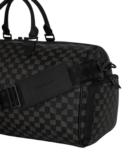 Borsone Sprayground nero Dripping sharks in paris large duffle