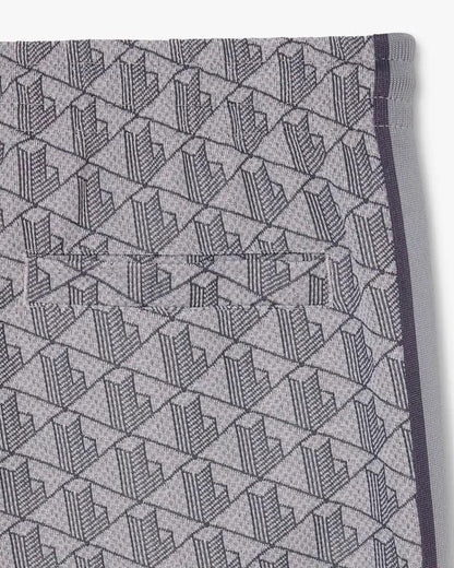Pantalone Lacoste logato allover uomo