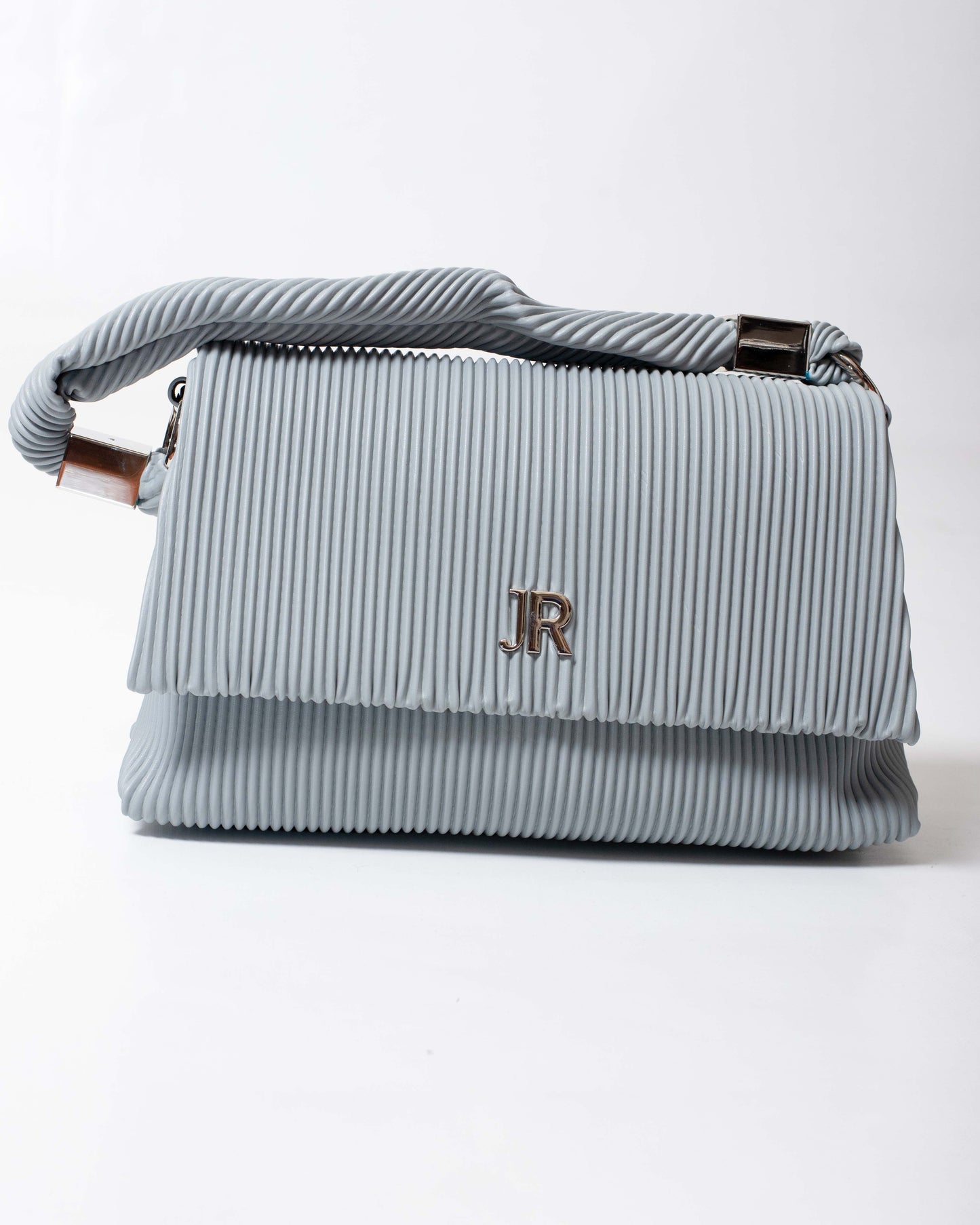 Borsa John Richmond in pliss&egrave; con manico e tracolla donna