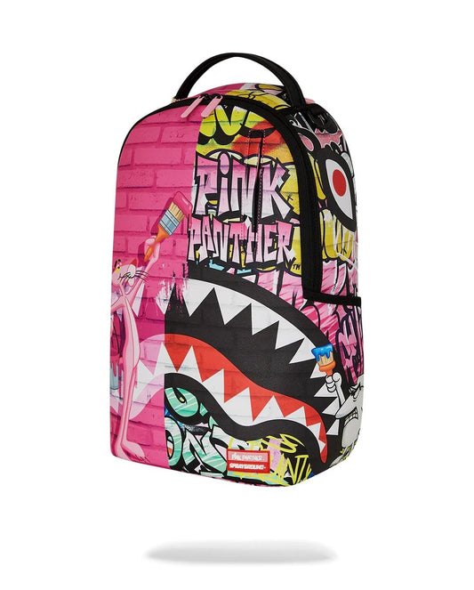 Zaino Sprayground multicolor Pink Panther painting over graffiti dlxsv backpack