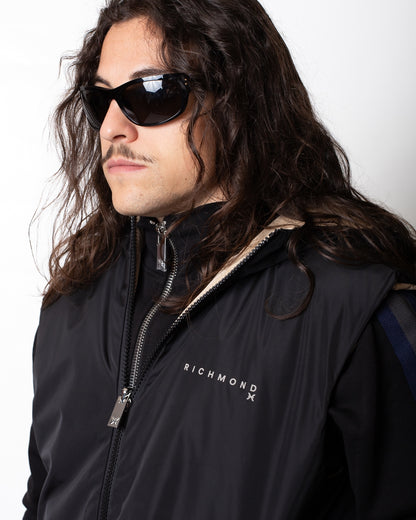 Gilet Richmond X reversibile in nylon uomo