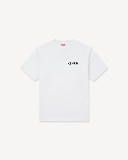 T-Shirt Kenzo con logo e&nbsp; boke flower 2.0 in cotone