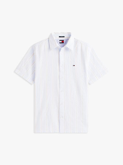 Camicia Tommy Jeans "Regular SeerSucker" uomo