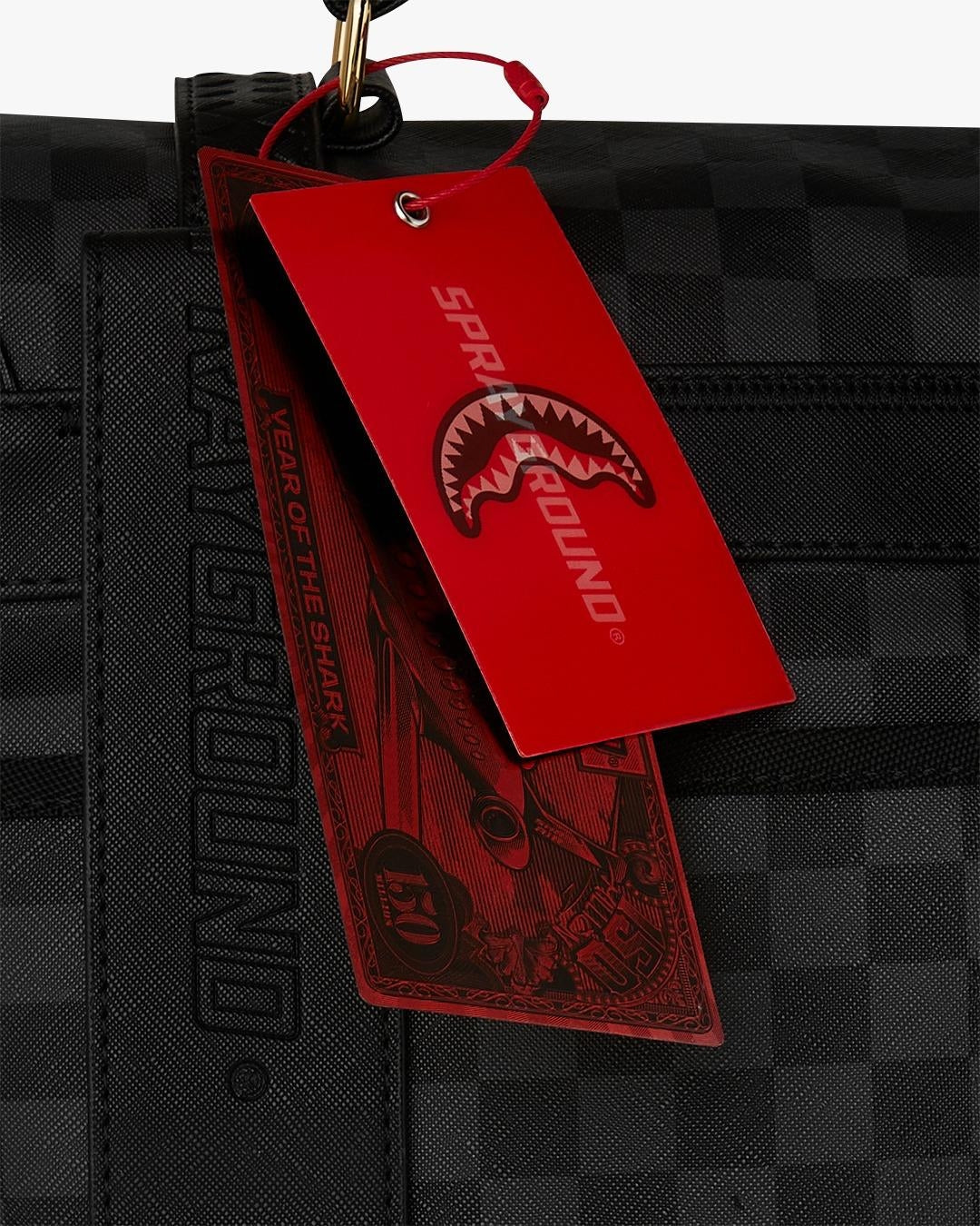 Zaino Sprayground nero "SPRITZ BLACK MONTE CARLO BACKPACK"