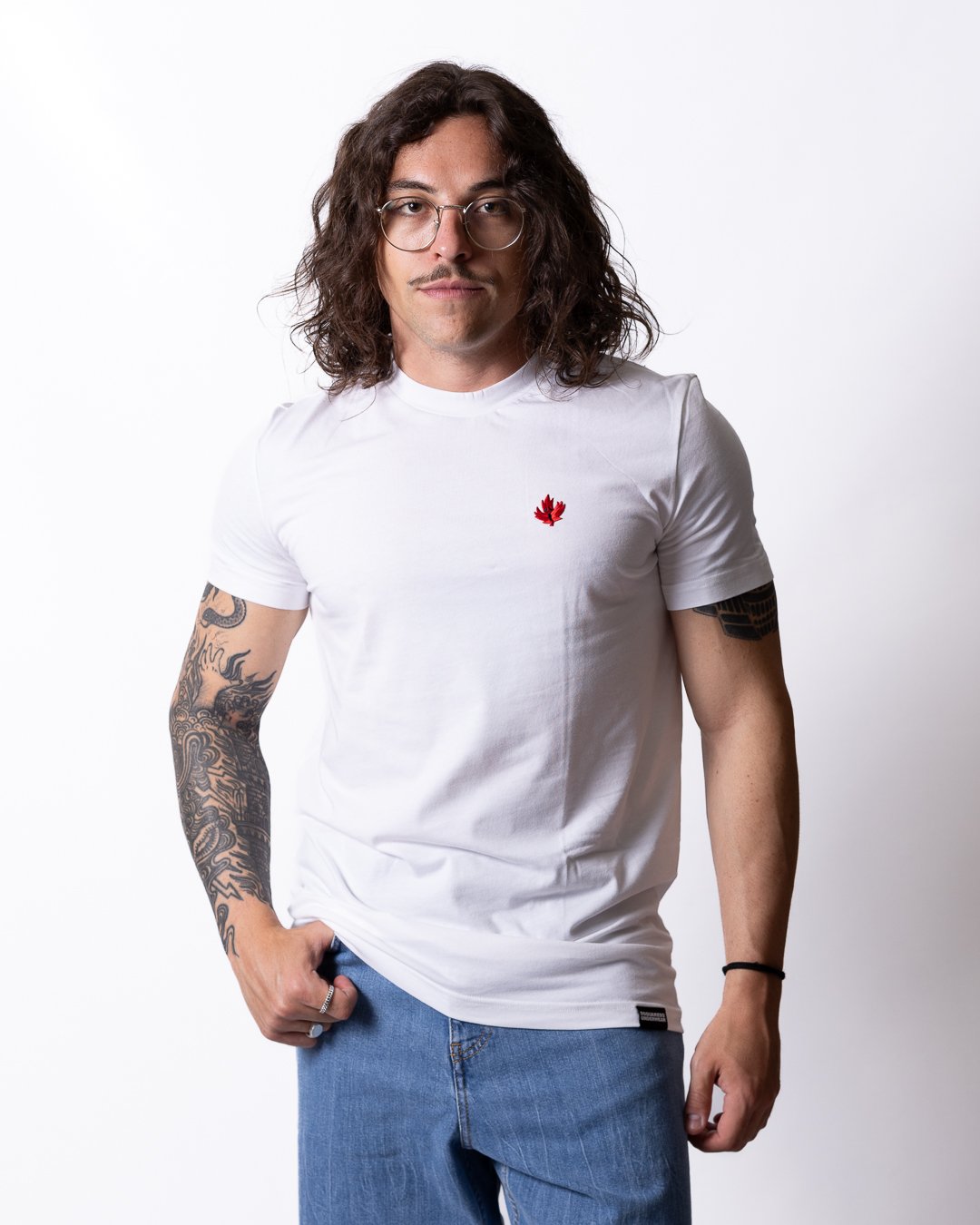 T-shirt Dsquared2 con logo ricamato
