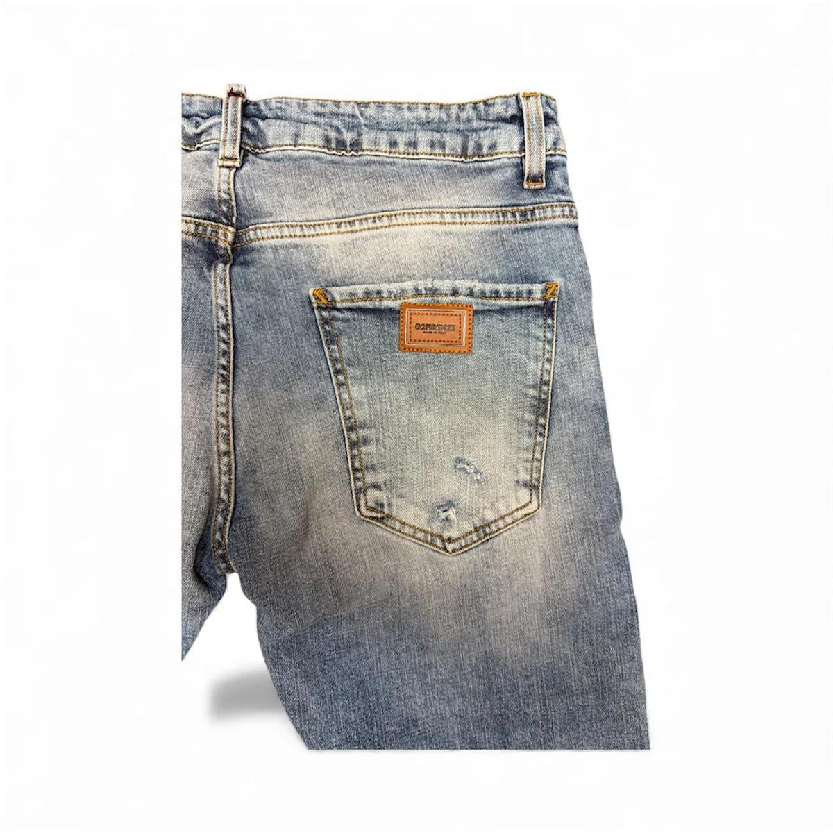 Jeans G2Firenze slim "Frozen" uomo