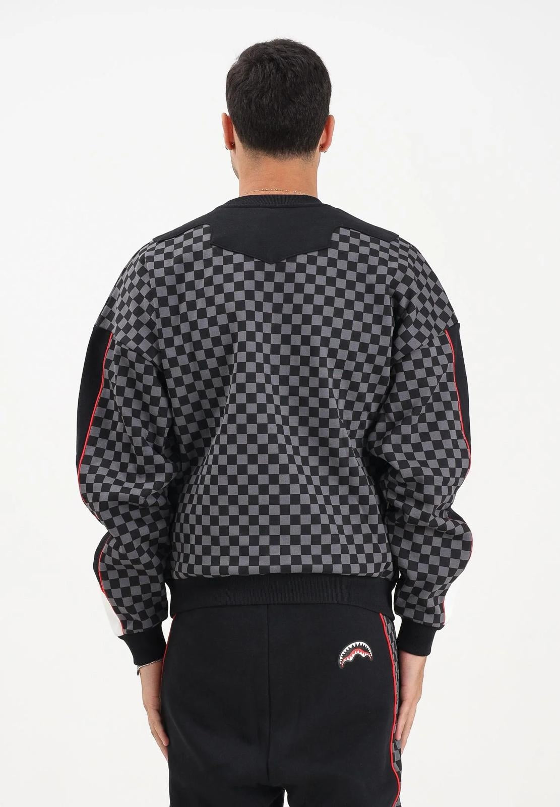 Felpa Sprayground girocollo "Triple decker Heir"