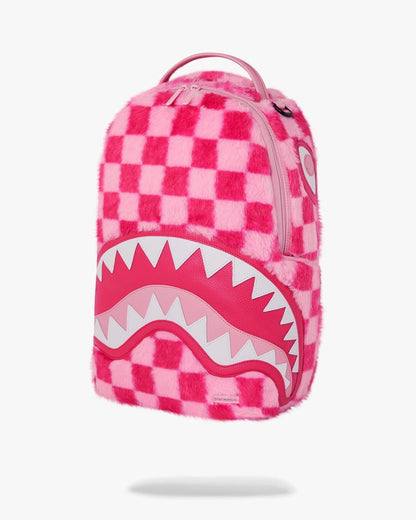 Zaino Sprayground fucsia "PINK FUR CHECK BACKPACK"
