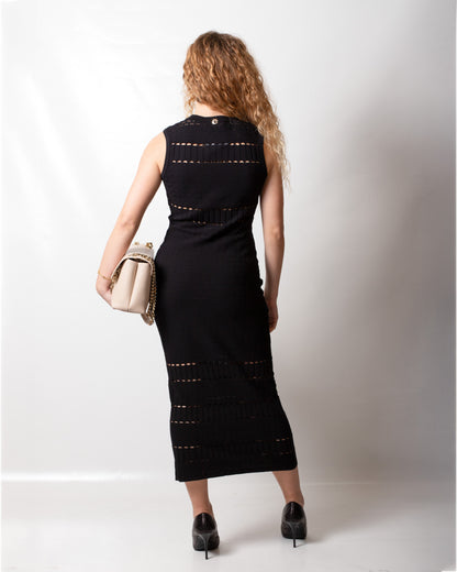 Abito Twinset Actitude in maglia traforata donna