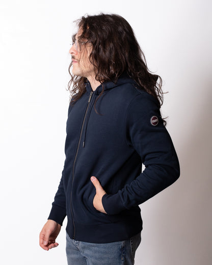 Felpa Colmar classic fullzip con cappuccio uomo