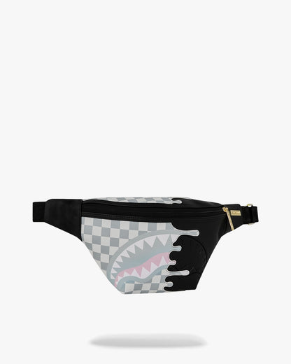 Marsupio Sprayground nero CREAM CHECK UNFINISHED SHARK SAVVY CROSSBODY