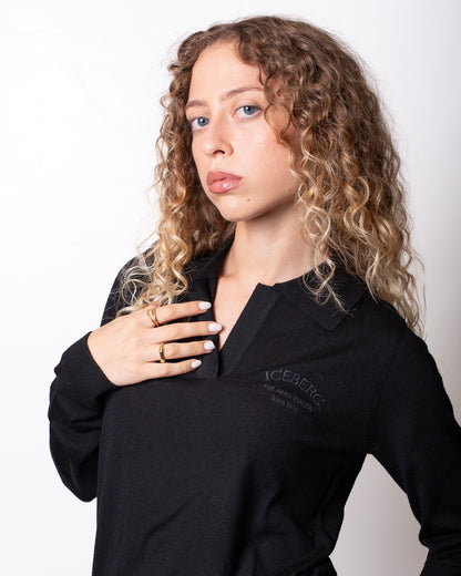 Maglia Iceberg polo in lana donna