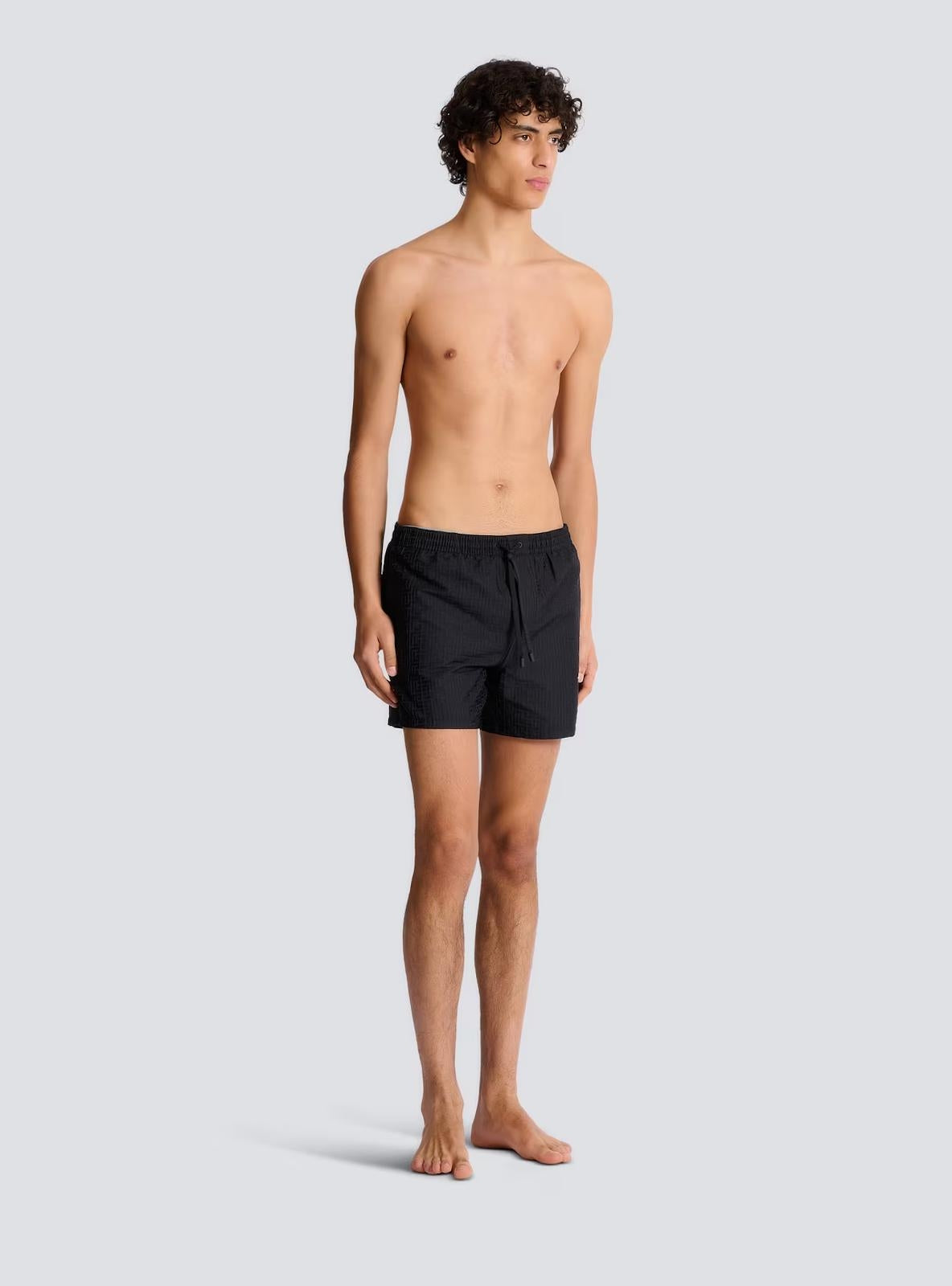Costume Balmain con logo monogram uomo