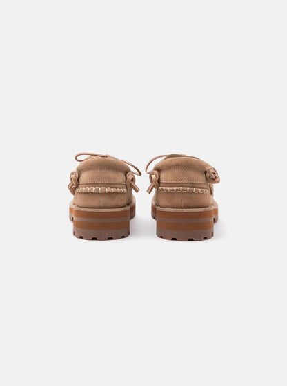 Mocassino Moschino da barca in pelle