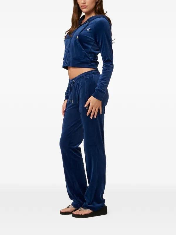 Pantalone Juicy Couture con logo strass