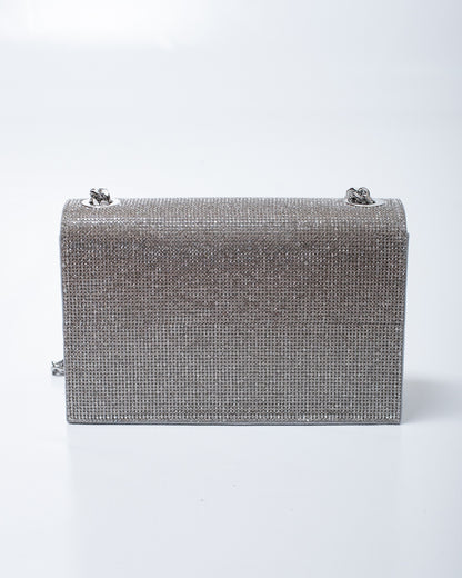 Borsa John Richmond con strass all-over donna