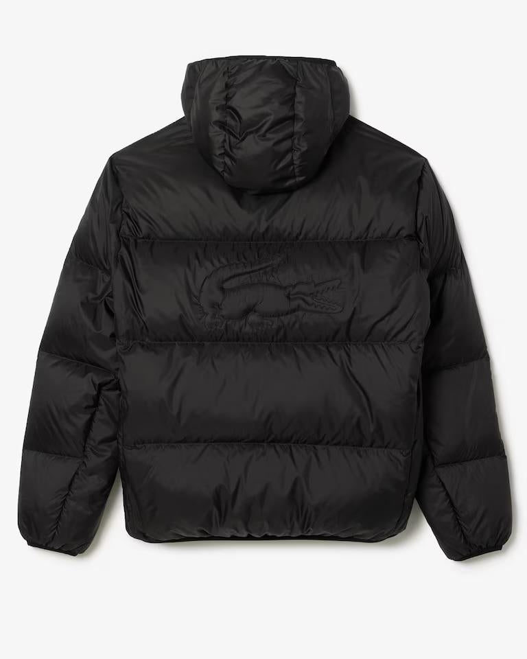 Giubbotto Lacoste puffer con cappuccio uomo