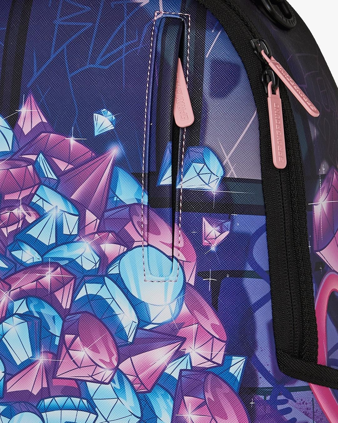 Zaino Sprayground nero "PINK PANTHER DIAMOND HEIST BACKPACK"