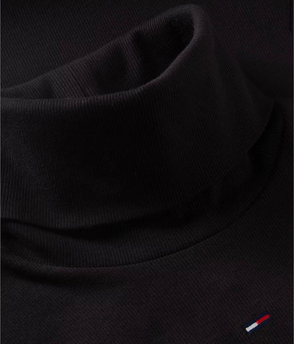 Abito Tommy Jeans a costine con bandierina ricamata