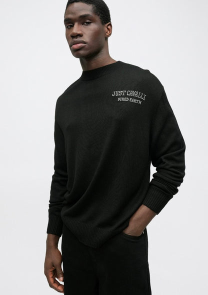 Maglia Just Cavalli girocollo "Fired Earth" uomo