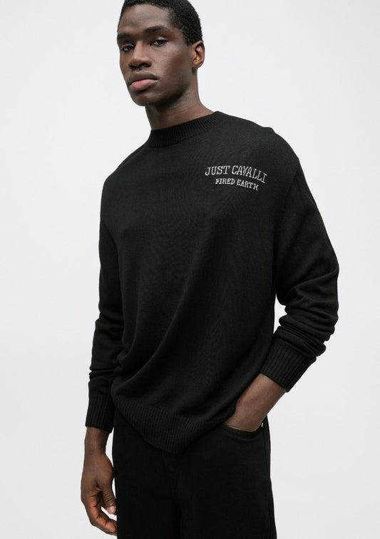 Maglia Just Cavalli girocollo "Fired Earth" uomo