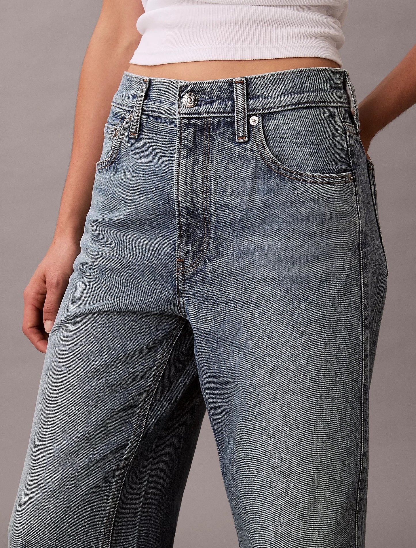 Jeans Calvin Klein "High Rise Culotte" donna