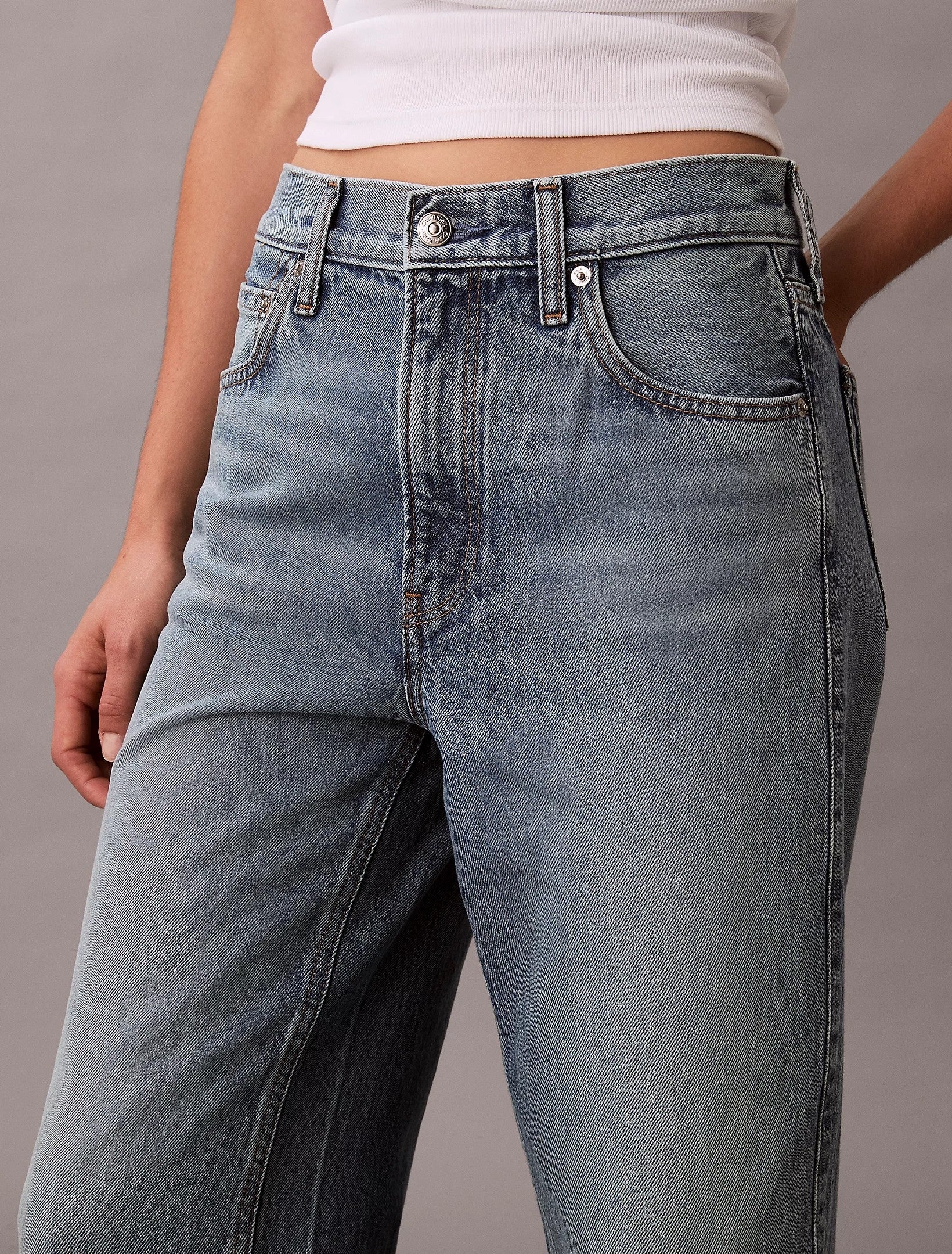 Jeans Calvin Klein "High Rise Culotte" donna
