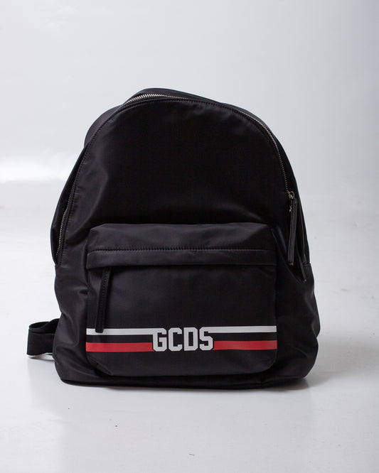 Zaino GCDS in nylon "Logo stripes"