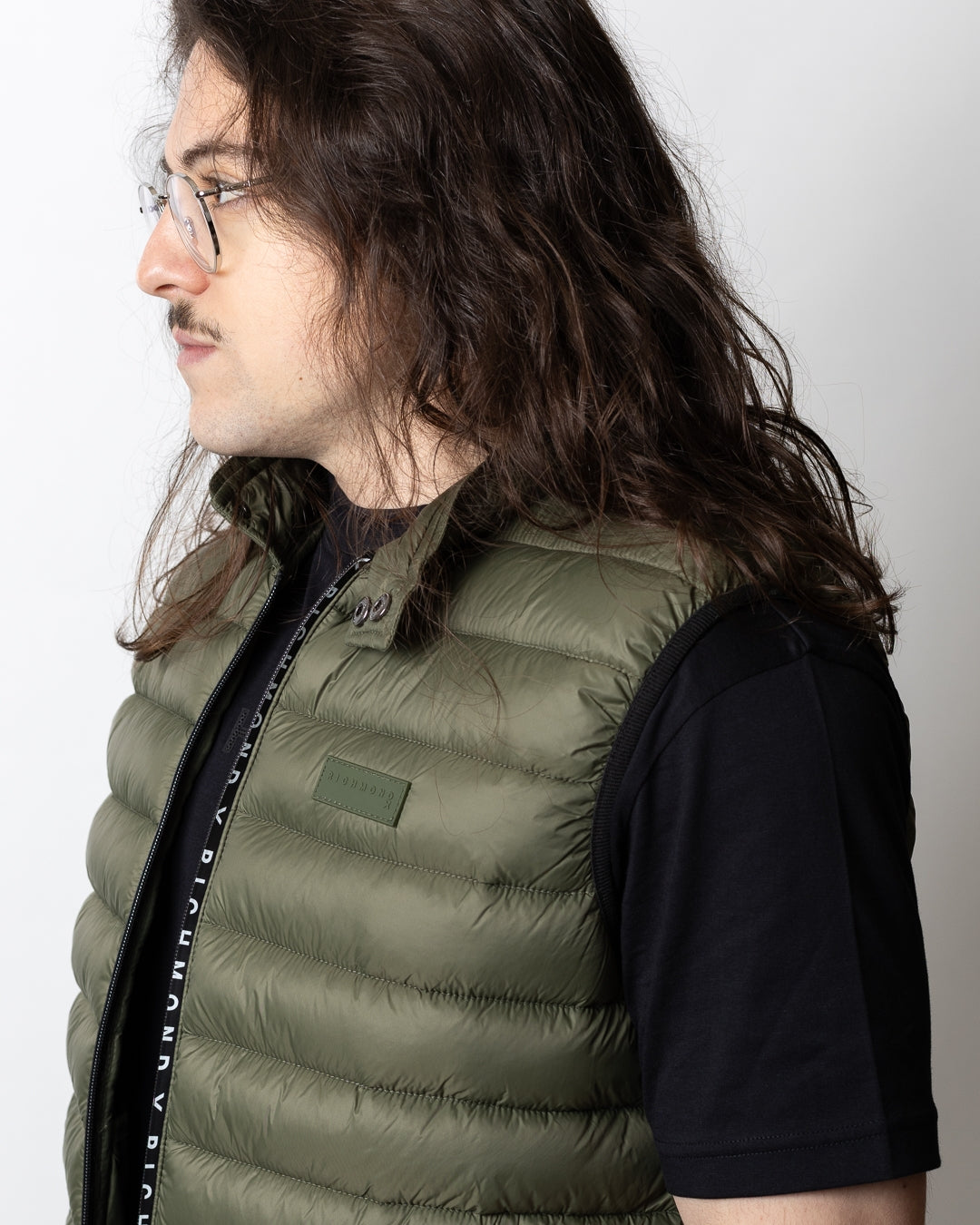 Gilet Richmond X logato uomo