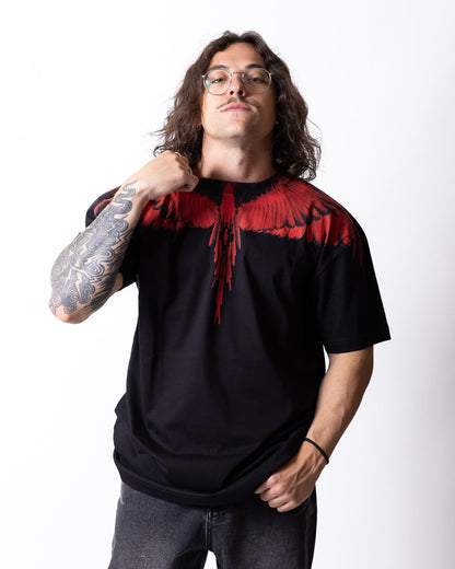 T-Shirt Marcelo Burlon "Icon Wings County" uomo