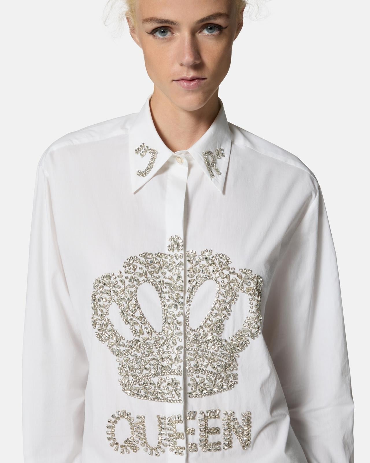 Camicia John Richmond "Queen" con gioielli donna