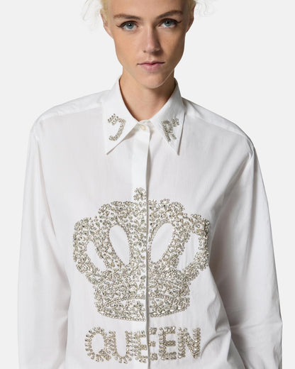 Camicia John Richmond "Queen" con gioielli donna
