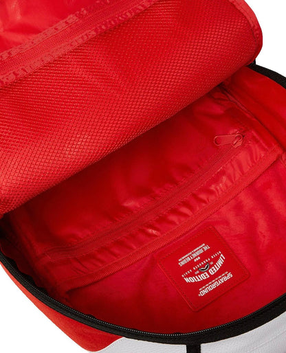 Zaino Sprayground rosso Varsity shark dlx backpack