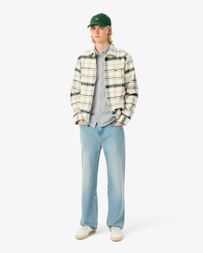 Camicia Lacoste regular fit a strisce uomo