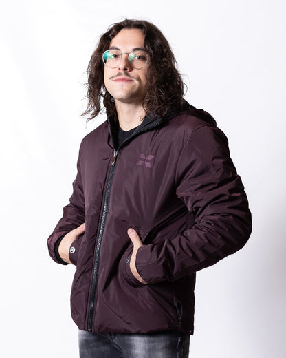 Giubbotto Richmond X reversibile con logo ricamato