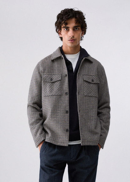 Giubbotto Liu Jo in misto lana tartan