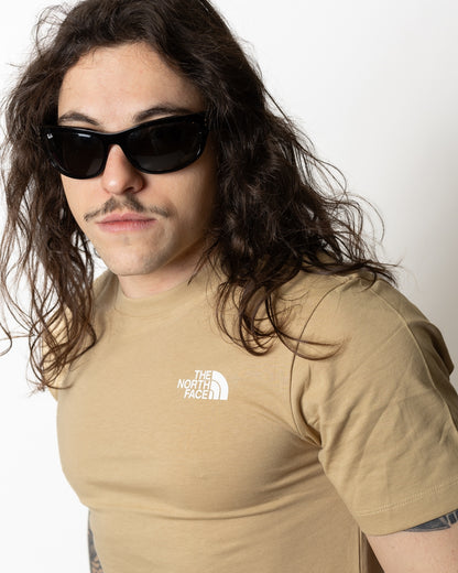 T-Shirt The North Face stampa logo box uomo