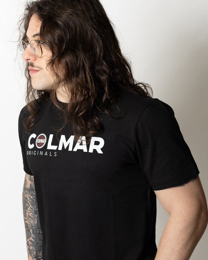 T-Shirt Colmar regular con stampa logata uomo