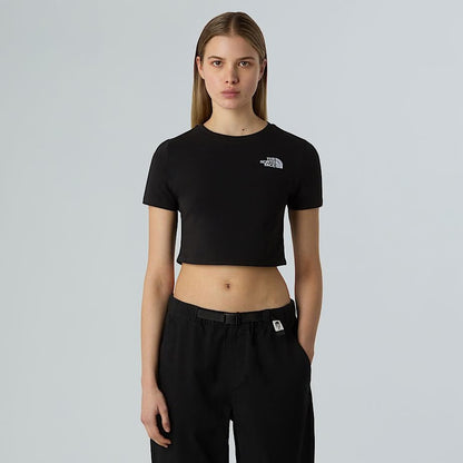 T-Shirt The North Face slim cropped donna