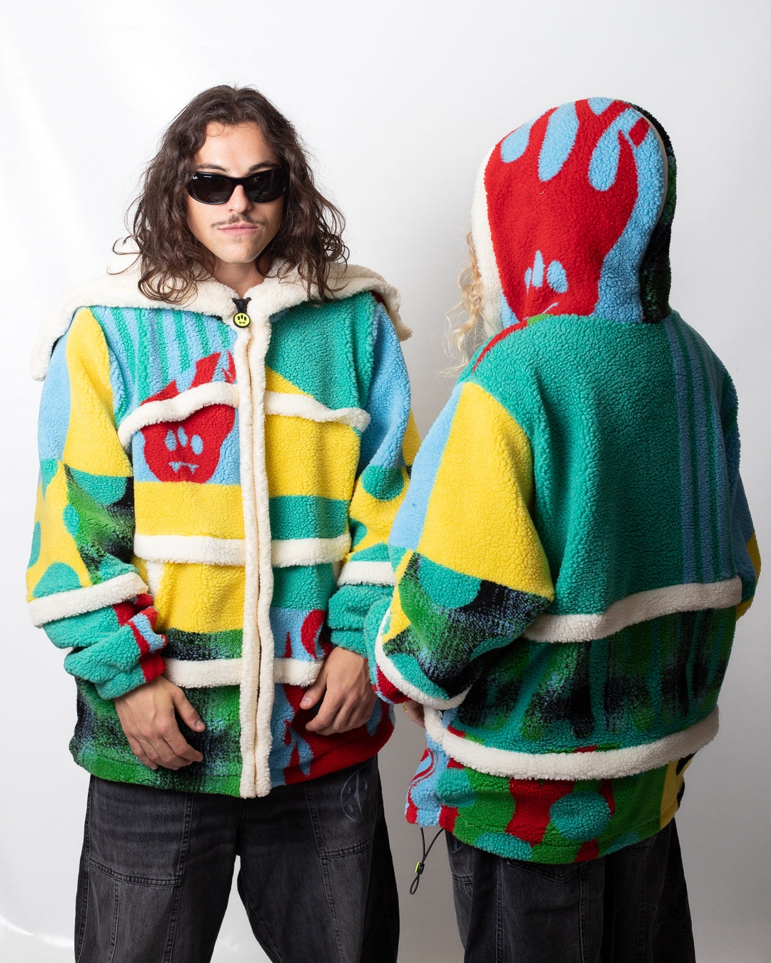 Giubbotto Barrow teddy jacket multicolor