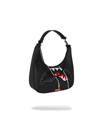 Borsa a tracolla Sprayground "CENTER RIP REVEALING GRAY CHECK HANDBAG"