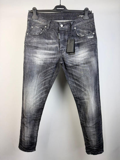 Jeans G2Firenze slim "Simple Noir" uomo