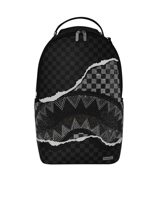Zaino Sprayground nero "GOLD DIAMOND TEAR BACKPACK"